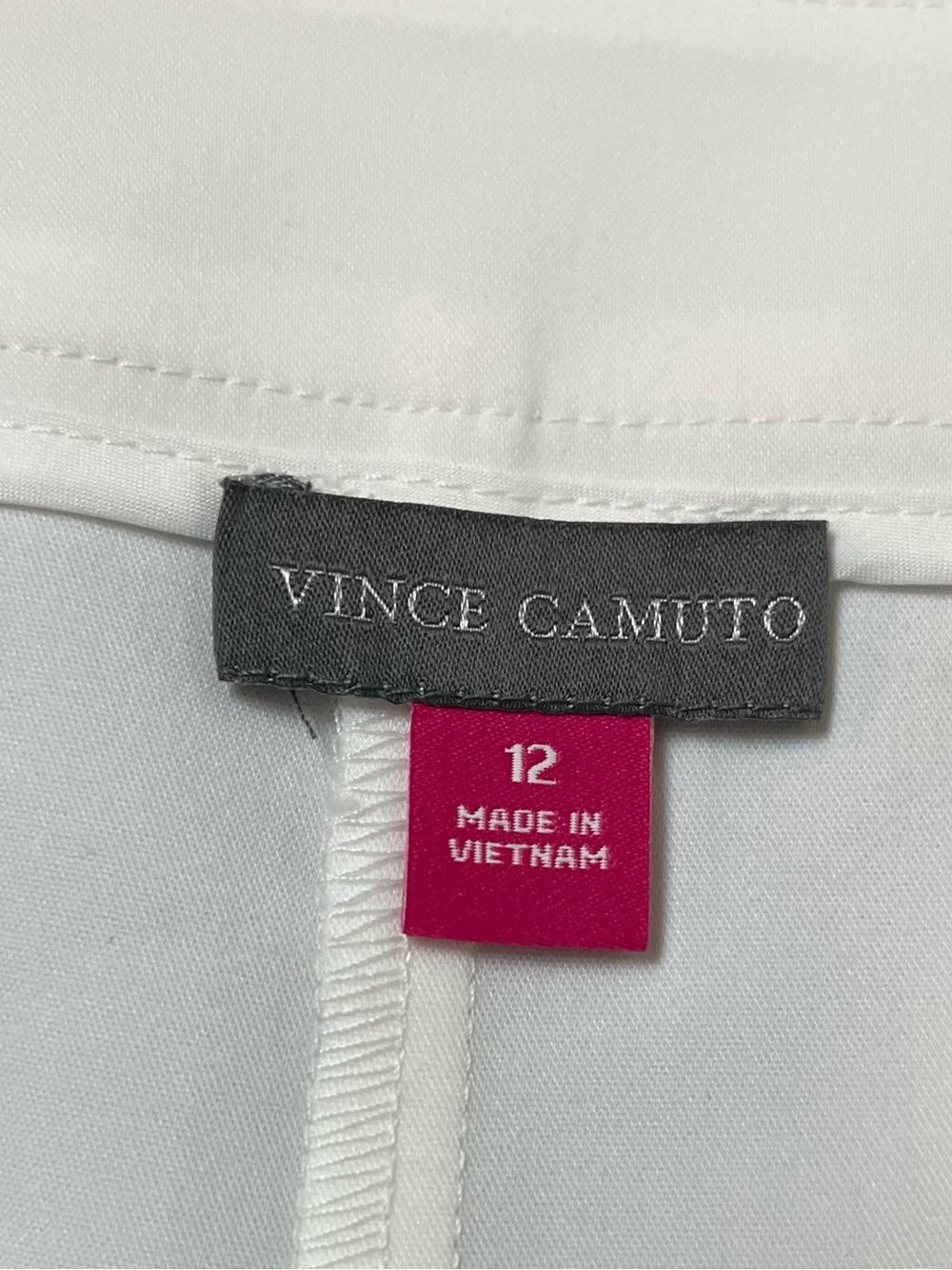 Vince Camuto Double Weave Button Front High-Waist Tailored Shorts - Picture 9 of 10